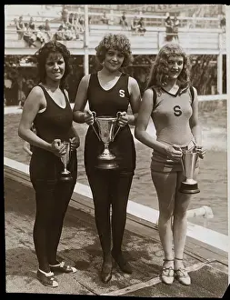Brighton Prints: Beauty Contest Winners At Brighton Beach
