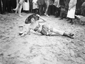 Winning Prints: Beauty Pageant Second Place Winner Lillian Marshall