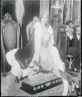Beauty Pageant Winner Norma Smallwood in Costume