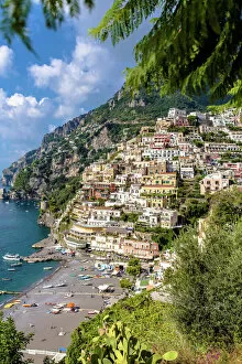 Images Dated 7th October 2014: Beauty of Positano, Amalfi Coast, Italy