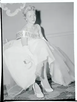 Beauty Queen Jane Brock Taking Rest