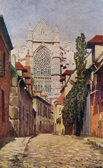 Catholic Prints: Beauvais Cathedral, C20Th Century (1933)