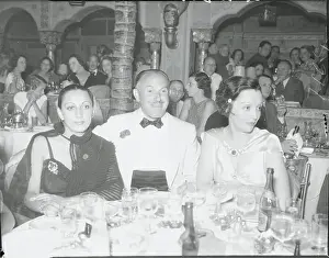 Company Vice President Prints: Bebe Daniels, Jack Warner, and Ann Boyar Warner
