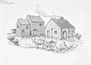 Beckery Chapel, Glastonbury, c5th-6th century, (1990-2010)