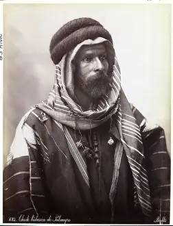 Bedouin Sheik In Traditional Robe