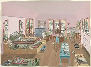 Rose Prints: Bedroom