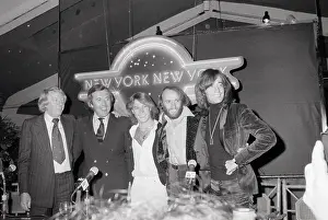 Disco Prints: Bee Gee Members at Cocktail Party
