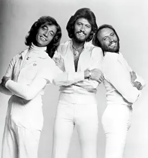 Prints of The Bee Gees, circa 1970. (Photo by Michael Ochs Archives/Getty Images) A Visual Journey Through the Legendary Brothers’ Timeless Legacy: The Bee Gees