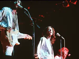 Prints of Pop group Bee Gees, circa 1970. (Photo by Michael Ochs Archives/Getty Images) A Visual Journey Through the Legendary Brothers’ Timeless Legacy: The Bee Gees