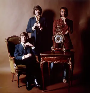 Prints of CIRCA 1967: (L-R) British singer, songwriter and record producer Robin Gibb (1949-2012), British musician, singer, songwriter A Visual Journey Through the Legendary Brothers’ Timeless Legacy: The Bee Gees