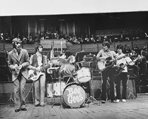 Drum Set Prints: Bee Gees Rehearsing at Royal Albert Hall