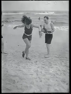 Bee Jackson Dancing on the Beach