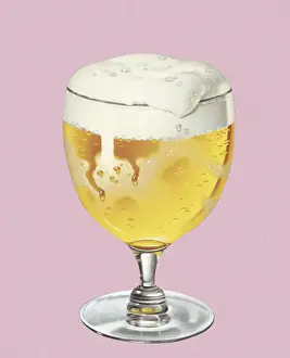 Beer in Goblet
