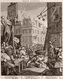 William Hogarth Gallery: Beer Street
