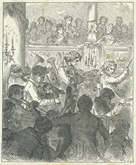 Beethoven Standing Behind the Conductor