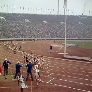 Beginning of Olympic Marathon