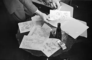 Collection Of Objects Prints: Belcher Sketches
