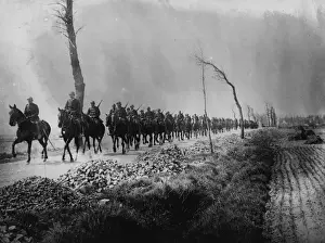 Landscape Male In Prints: Belgian Cavalry