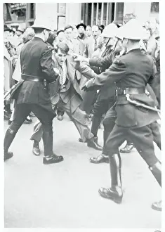 Brussels Prints: Belgian Police Clash With Catholic Demonstrators