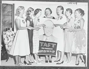 1952 Us Presidential Election Prints: Belles for Bob Committee