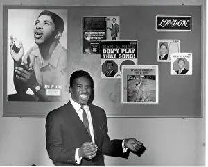 Ben E. King Portrait In NY