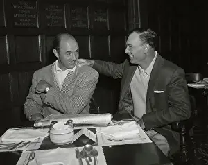 Springfield Prints: Ben Hogan with Hand on Snead's Shoulder
