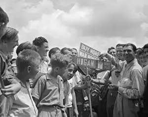 Ben Hogan Pointing to Record Score