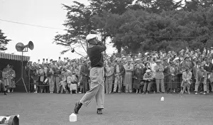 Ben Hogan Teeing Off