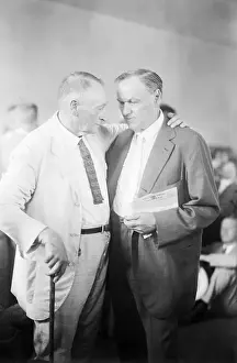 Judge Prints: Ben McKenzie with Arm Around Clarence Darrow
