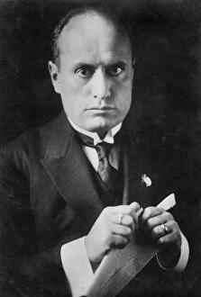 Images Dated 24th July 2015: Benito Mussolini