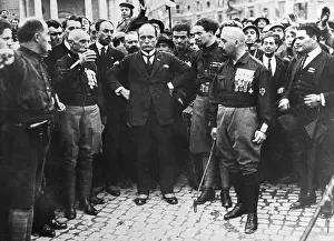 Dictator Prints: Benito Mussolini Ousted