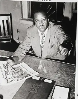 Interview Prints: Benjamin Davis Jr. Pointing to Camera