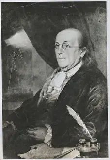Inkwell Prints: Benjamin Franklin by Charles Willson Peale