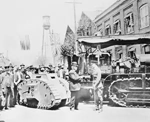 Caterpillar Track Prints: Benjamin Holt Meeting with Ernest Swinton