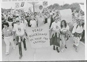 Benjamin Spock Leading Protest