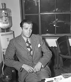 Benny (Bugsy) Siegel At Los Angeles Police Department For Questioning