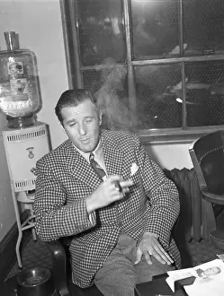 Benny (Bugsy) Siegel At Los Angeles Police Department For Questioning