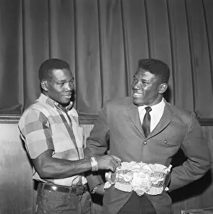 Benny Paret and Emile Griffith