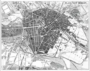 Business Travel Collection: Berlin, Germany Map