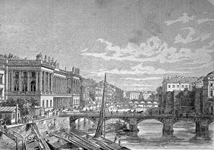Finances Prints: Berlin, Germany, the new stock exchange