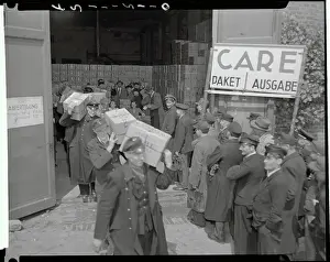 Berlin Union Workers Carrying Relief Efforts Home