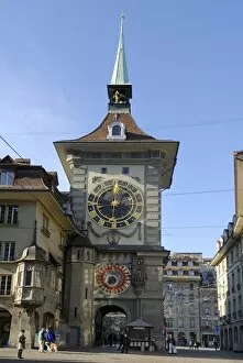 Clock Tower Collection: Bern - the historical Zeitglockenturm - Switzerland, Europe