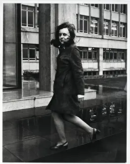 Parliament Prints: Bernadette Devlin Running Across Street