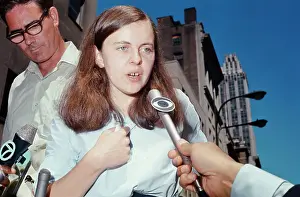 Bernadette Devlin Speaking to Reporters