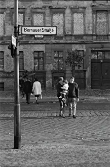 Street Sign Prints: Bernauer Strasse