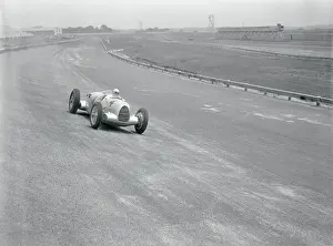 Westbury Prints: Bernd Rosemeyer Driving His Race Car