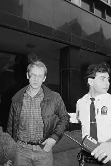 Subway Prints: Bernhard Goetz Is Guided Out Of Court