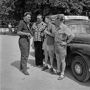 Huty36947 Prints: Bert Hardy at the Tour De France, 1951