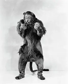 Courage Prints: Bert Lahr as The Cowardly Lion