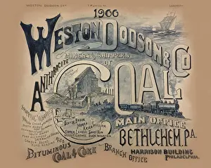 Bethlehem Prints: Bethlehem-based Weston Dodson Coal Company
